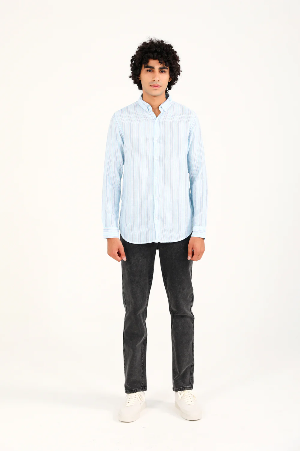 25FFW283-BLU_1 SLIM RELAXED FIT CHINO - Image 1
